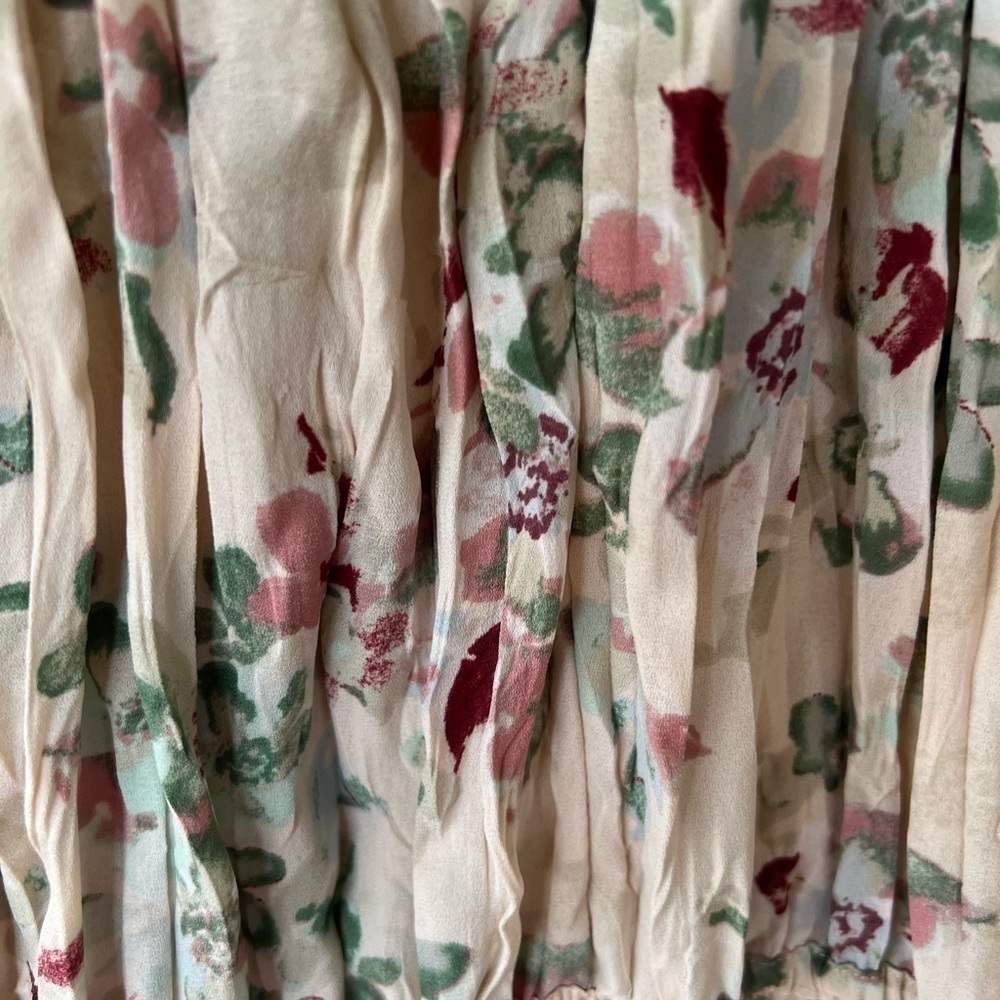 Anthropologie Current Air Floral Ruffled Dress - Picture 5 of 8